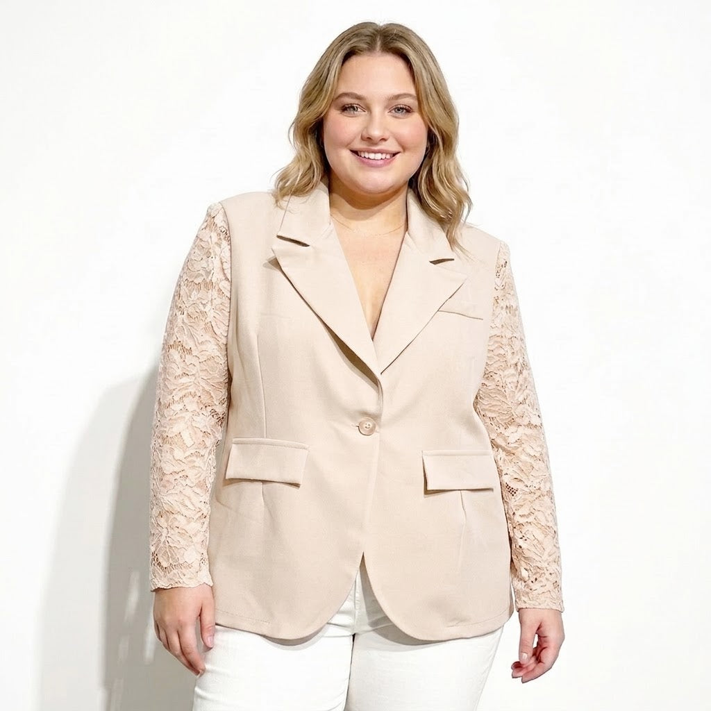 Blazer dentelle