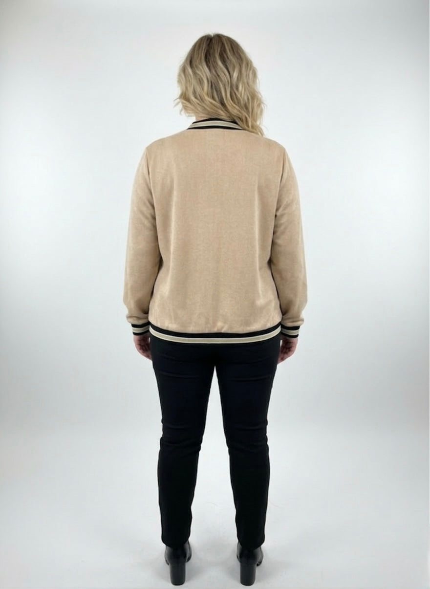Bombers en daim