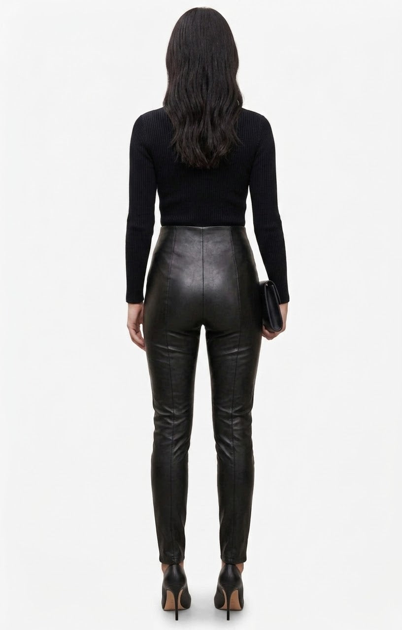 Legging similicuir