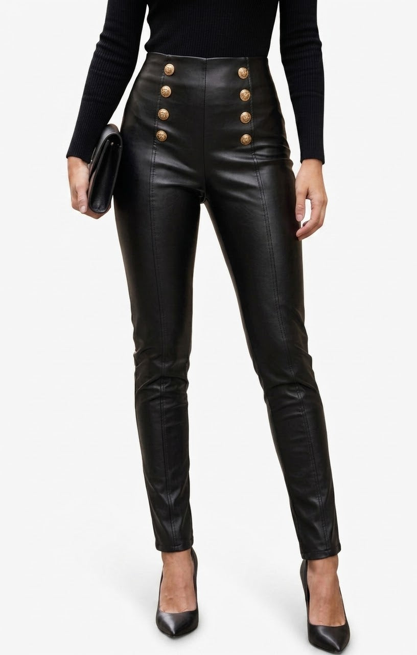 Legging similicuir