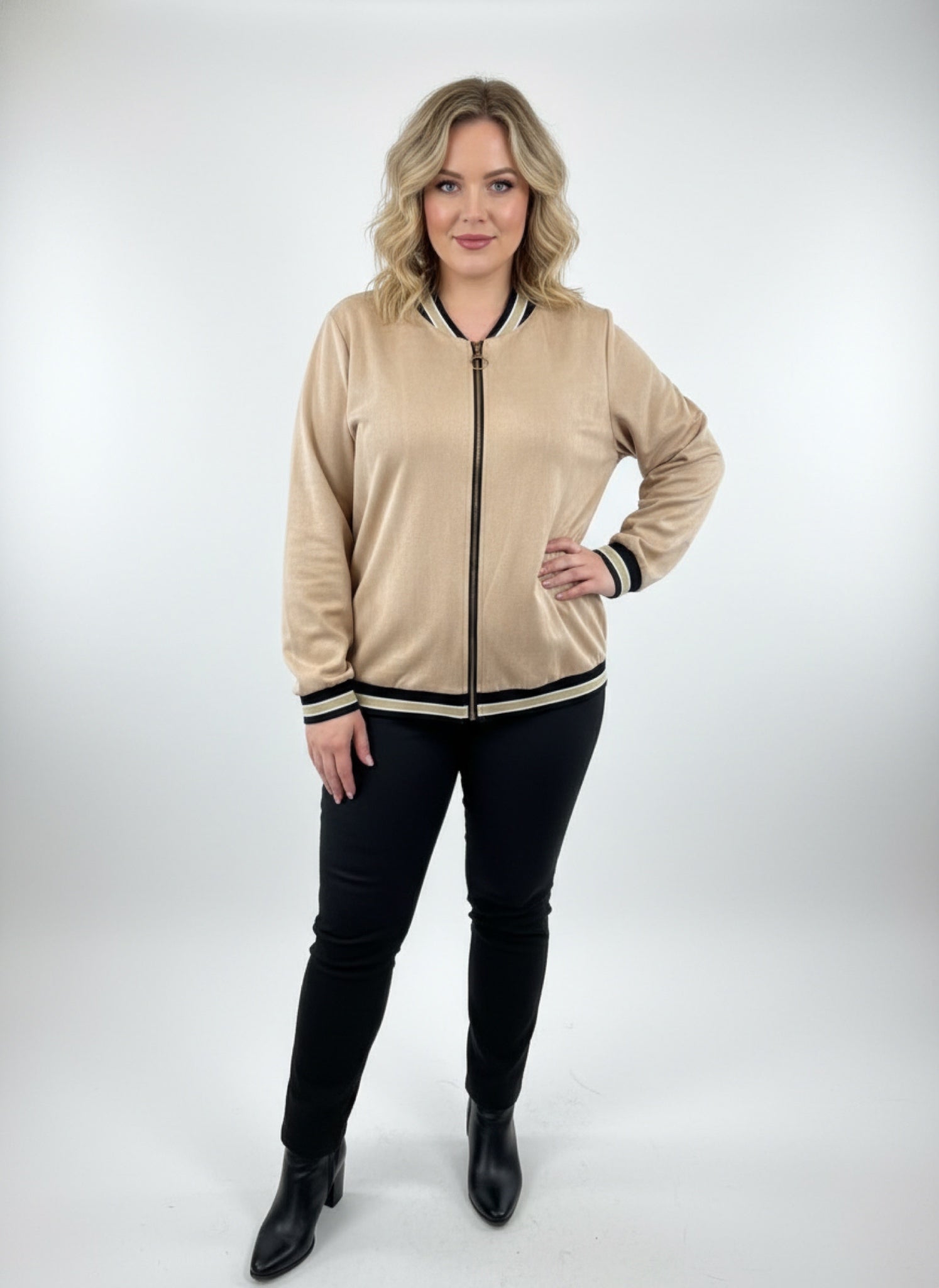 Bombers en daim