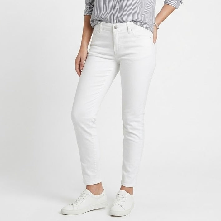 Jeans blanc mixte