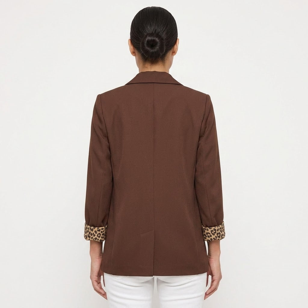 Blazer léopard